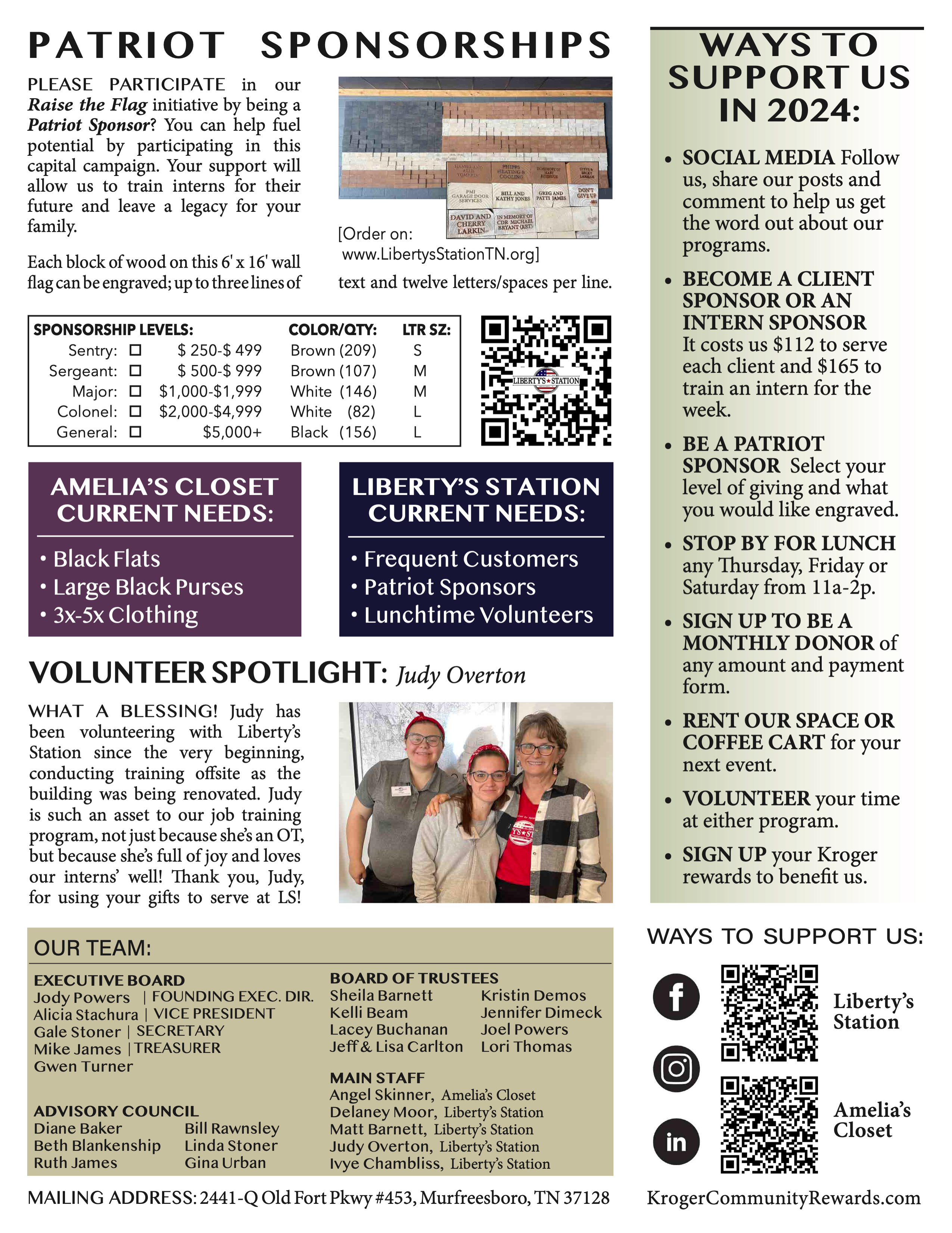 Newsletter January 2024 page 2