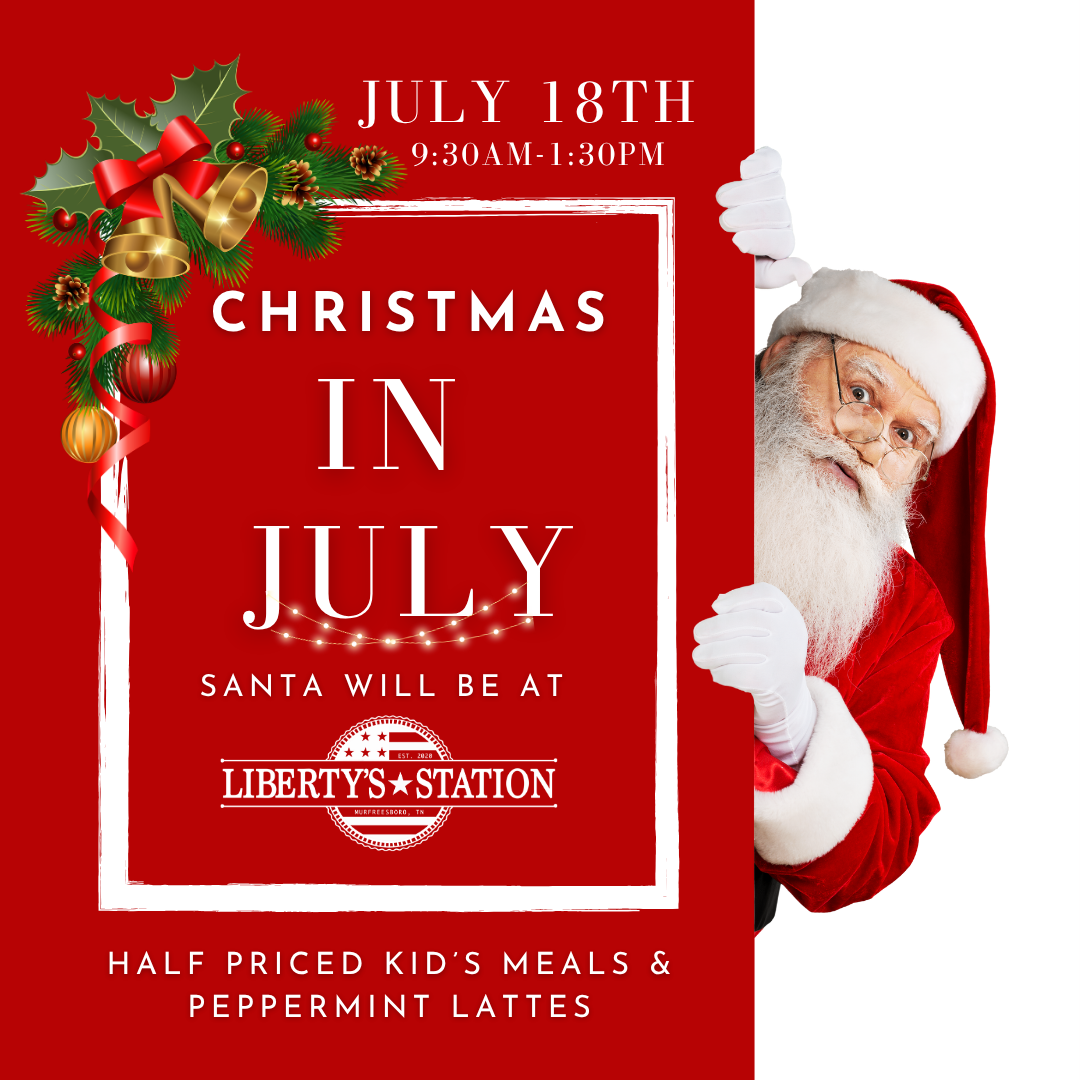 Christmas in July Libertys Station 2026